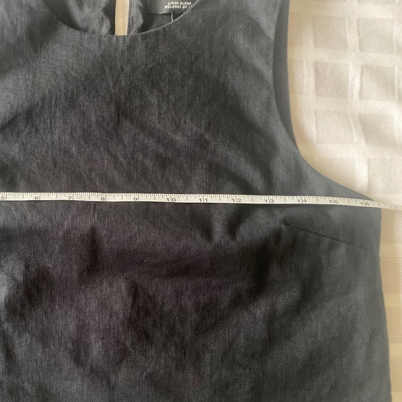 Banana Republic Linen Tank & Skirt set Black NEW - Picture 13 of 15